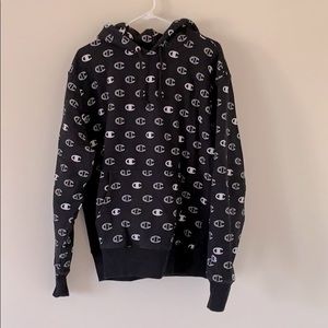 Champion mens xl black hoody